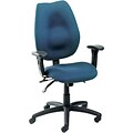 Boss® B1002 Series Fabric Task Chair With Arms; Blue