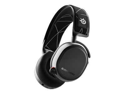 SteelSeries Arctis 9 Wireless Noise Canceling Bluetooth Gaming Headset, Black (61484)