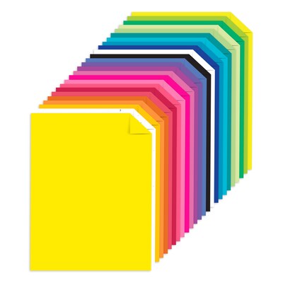 Astrobrights Colored Cardstock, 8.5" x 11", Spectrum Assortment, 100 Sheets/Ream (91398)