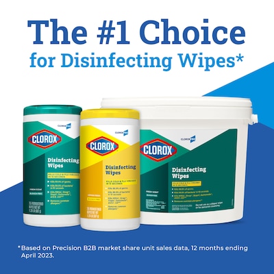 Clorox Commercial Solutions Clorox Disinfecting Wipes, Fresh Scent - 700 Wipes (31547)