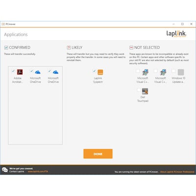 Laplink PCmover Ultimate for 1 Use, Windows (PAFGPCMP0B000PDRCPEN)