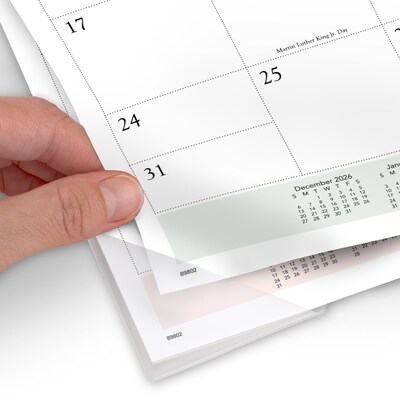 2027 AT-A-GLANCE Panoramic Landscape 21.75" x 17" Monthly Desk Pad Calendar (89802-27)