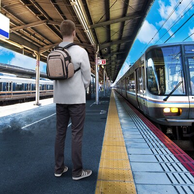 USA GEAR U Series Camera Backpack, Brown (GRULUBK100BREW)