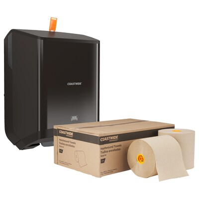 Free Coastwide J Series Paper Towel Dispenser with purchase of 3 Coastwide J-Series Refill Cartons