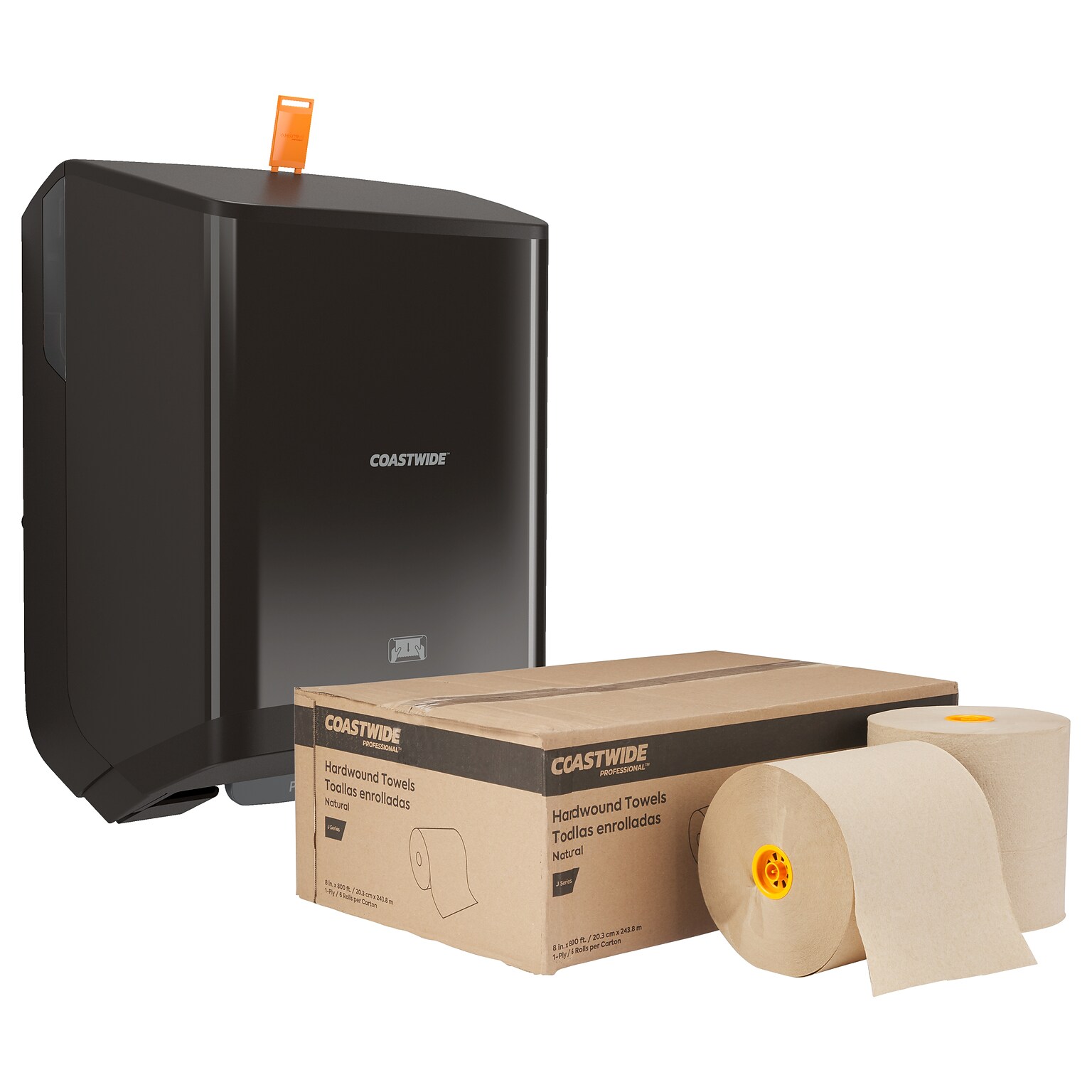 Free Coastwide J Series Paper Towel Dispenser with purchase of 3 Coastwide J-Series Refill Cartons