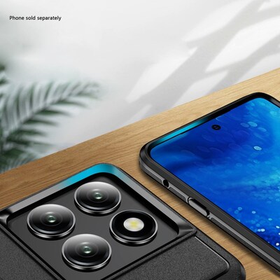 SaharaCase Raider Series ArmorPro Kickstand Case for Motorola Edge, Shock Absorbing, Scorpion Black (CP00855)