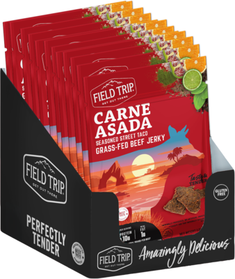 Field Trip Carne Asada Beef Jerky, 1 oz., 12/Box (D0100BJ12CA)
