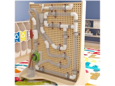 Flash Furniture Bright Beginnings Pipe Builder Set for Modular STEAM Walls (MK-ME14788-GG)