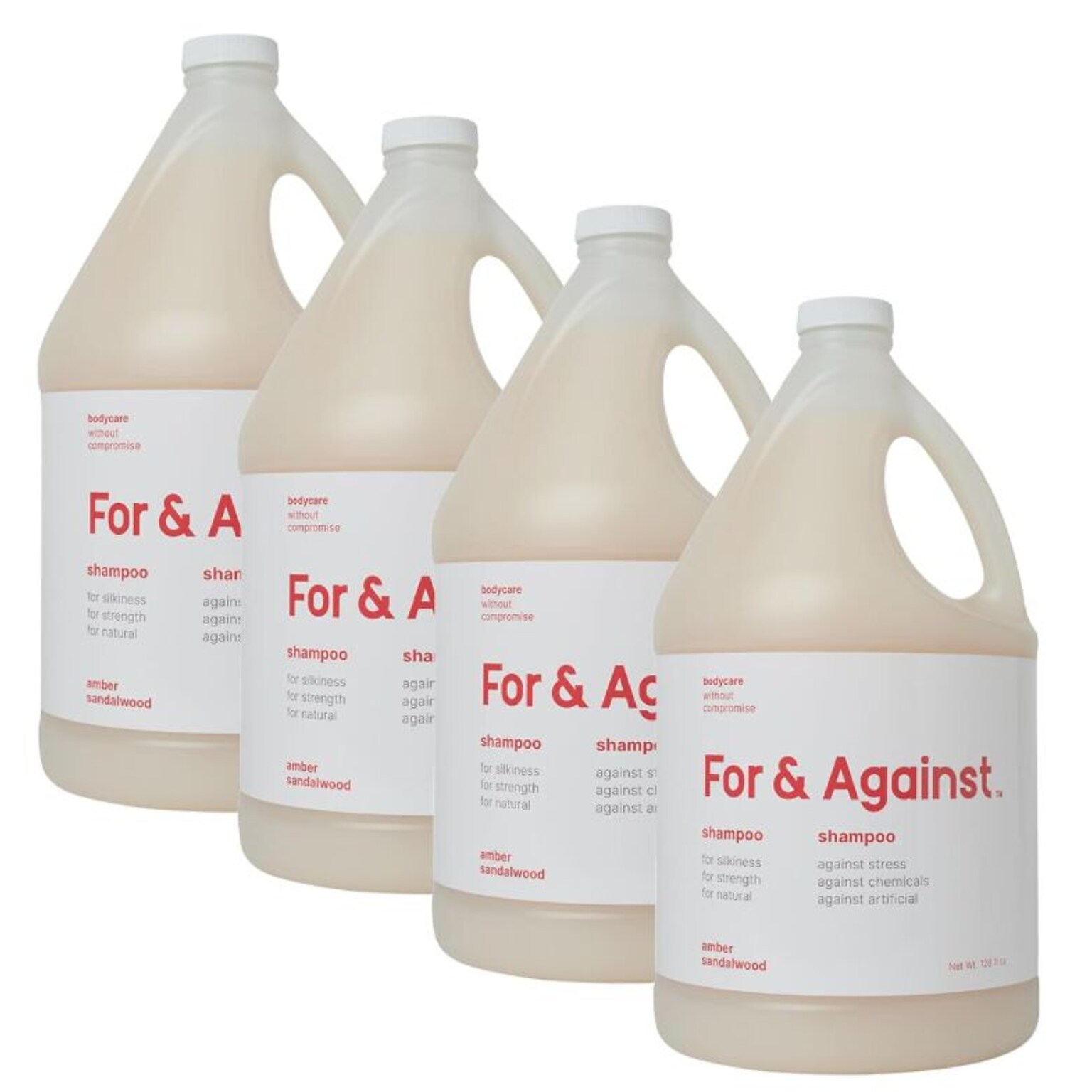 Petra For & Against Shampoo, 128 oz., 4 Gallons/Carton (FNA100)