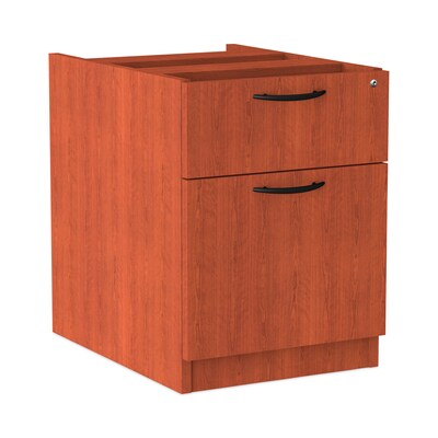 Alera™ Valencia Series Executive Suites in Medium Cherry, Box/File Hanging Pedestal