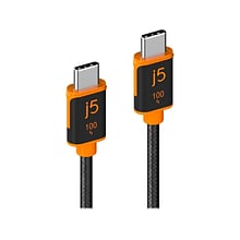 j5create 5.9 USB C to USB C Power Cable, Male to Male, Black (JUCX25L18)