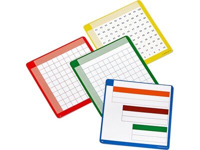hand2mind Cuisenaire Rod Workspace Tray, 6/Set (96146)