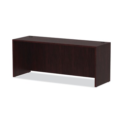 Alera™ Valencia Series Executive Suites in Mahogany, Credenza Shell, 72"W