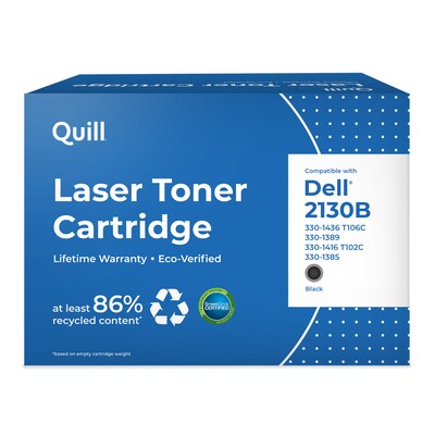 Quill Brand Laser Toner for Dell™ 2130CN and 2135CN High Yield Black (100% Satisfaction Guaranteed)