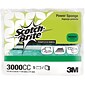 Scotch-Brite™ Power Sponge, Teal/Purple, 20/Pack (3000)