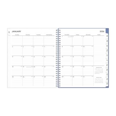 2026 Blue Sky Lindley Frosted 8" x 10" Monthly Personal Planner (101582-26)
