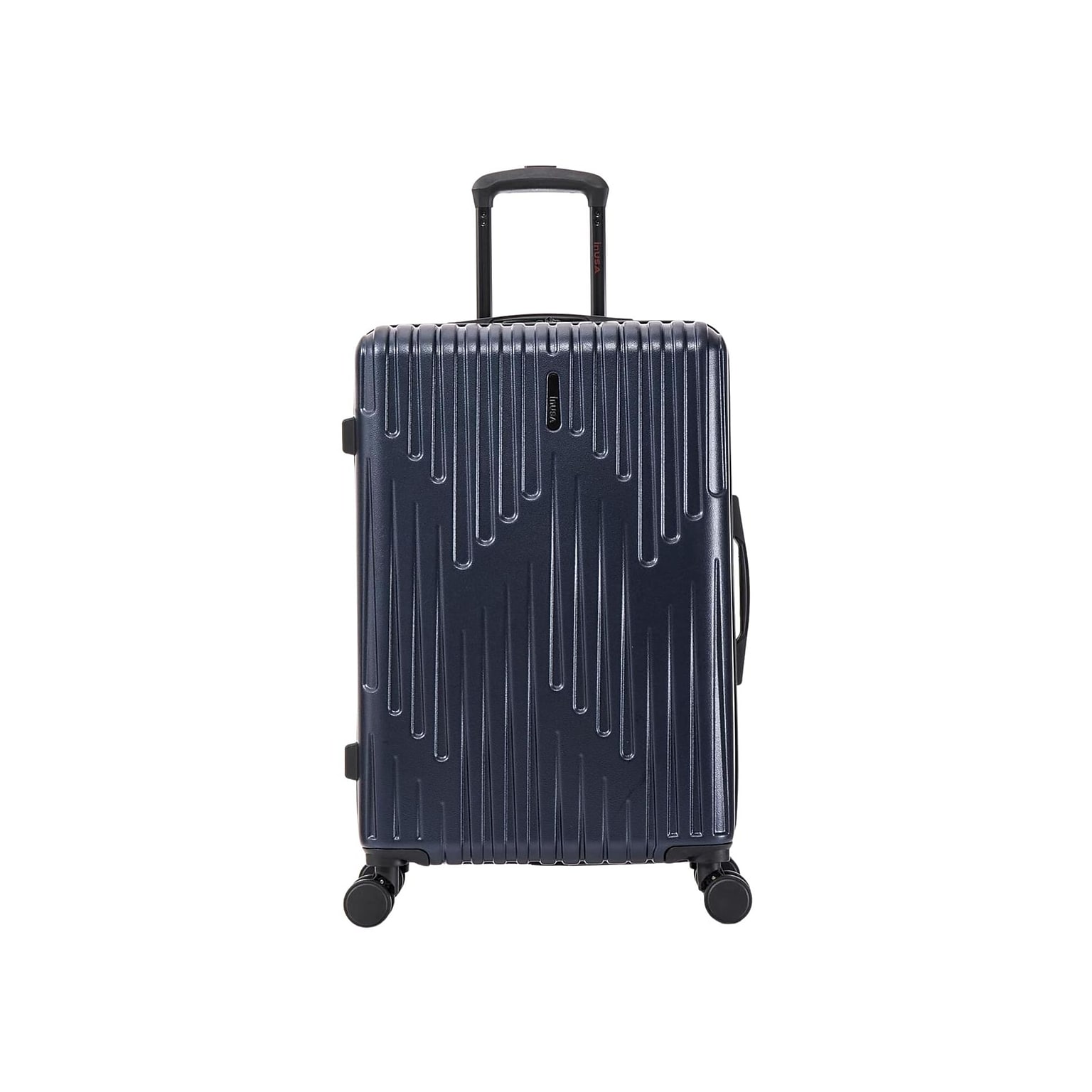 InUSA Drip 28.37 Hardside Suitcase, 4-Wheeled Spinner, Blue (IUDRI00M-BLU)