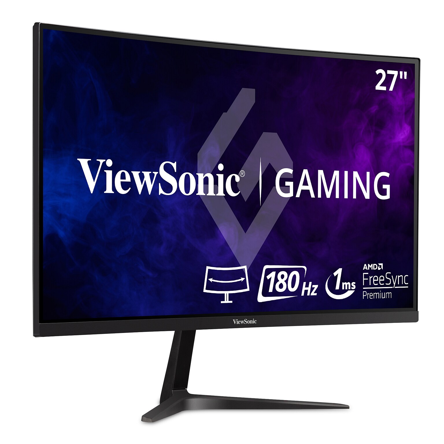 ViewSonic 27 Curved 180Hz LED Gaming Monitor, Black (VX2718-PC-MHD)