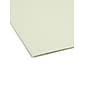 Smead FasTab Reinforced Box Bottom Hanging File Folder, 2" Expansion, 3-Tab Tab, Letter Size, Moss, 20/Box (64201)