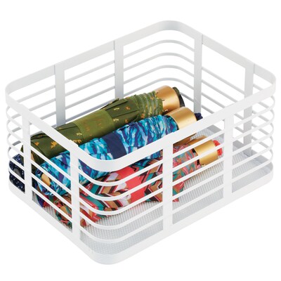 iDesign Steel Organizer, Matte White (25931)