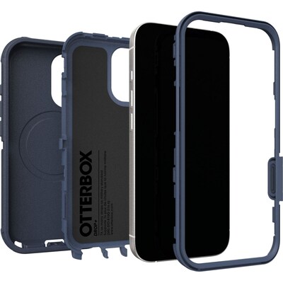 OtterBox Defender Series Pro MagSafe Phone Case for Apple iPhone 17, Shock Absorbing, Blue Sentiment (77-98407)