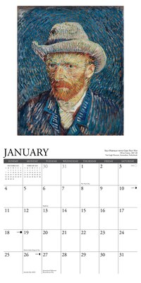 2026 Willow Creek Van Gogh 12" x 12" Monthly Wall Calendar (53072X)
