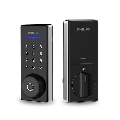 Philips Home Access 1000 Series Single Cylinder Electronic Deadbolt with Lever Set