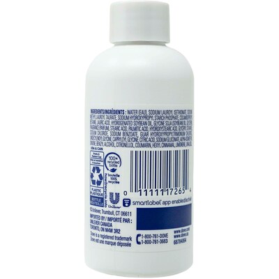 Dove Deep Moisture Body Wash, 3 oz Trial Size Bottle, 12 Bottles/Dispensit Box, 12 Dispensit Boxes/Carton