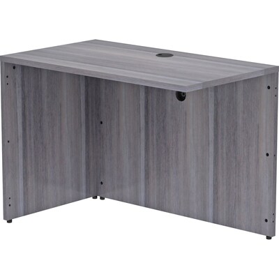 Lorell Essentials Series Return Shell, 42"W x 24"D x 29.5"H, Weathered Charcoal (LLR69555)