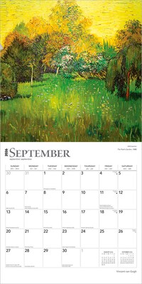 2026 BrownTrout Vincent van Gogh 12" x 12" Monthly Wall Calendar (9798330706112)