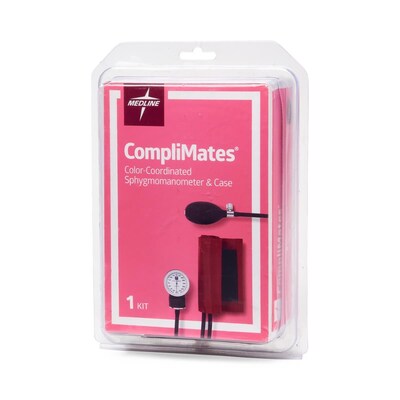 Medline Compli-Mates Sphygmomanometer Blood Pressure Monitor, Adult (MDS9111)