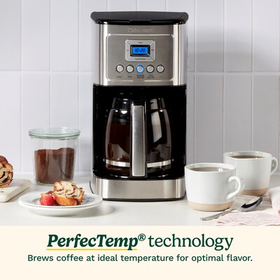 Cuisinart 14-Cups Automatic Coffee Maker, Silver (DCC3200NAS)