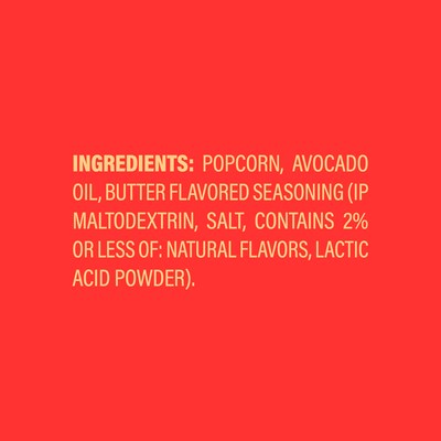 Poptime Avo Movie Theater Butter Popcorn, 1 oz., 24/Pack (220-02883)