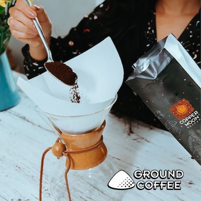 Copper Moon Coffee Southern Pecan Ground Coffee, Medium Roast, 12 oz. (210149)