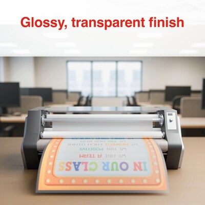 Staples Laminating Film Roll, 3 Mil, 25" x 250', 2/Pack (ST63252)
