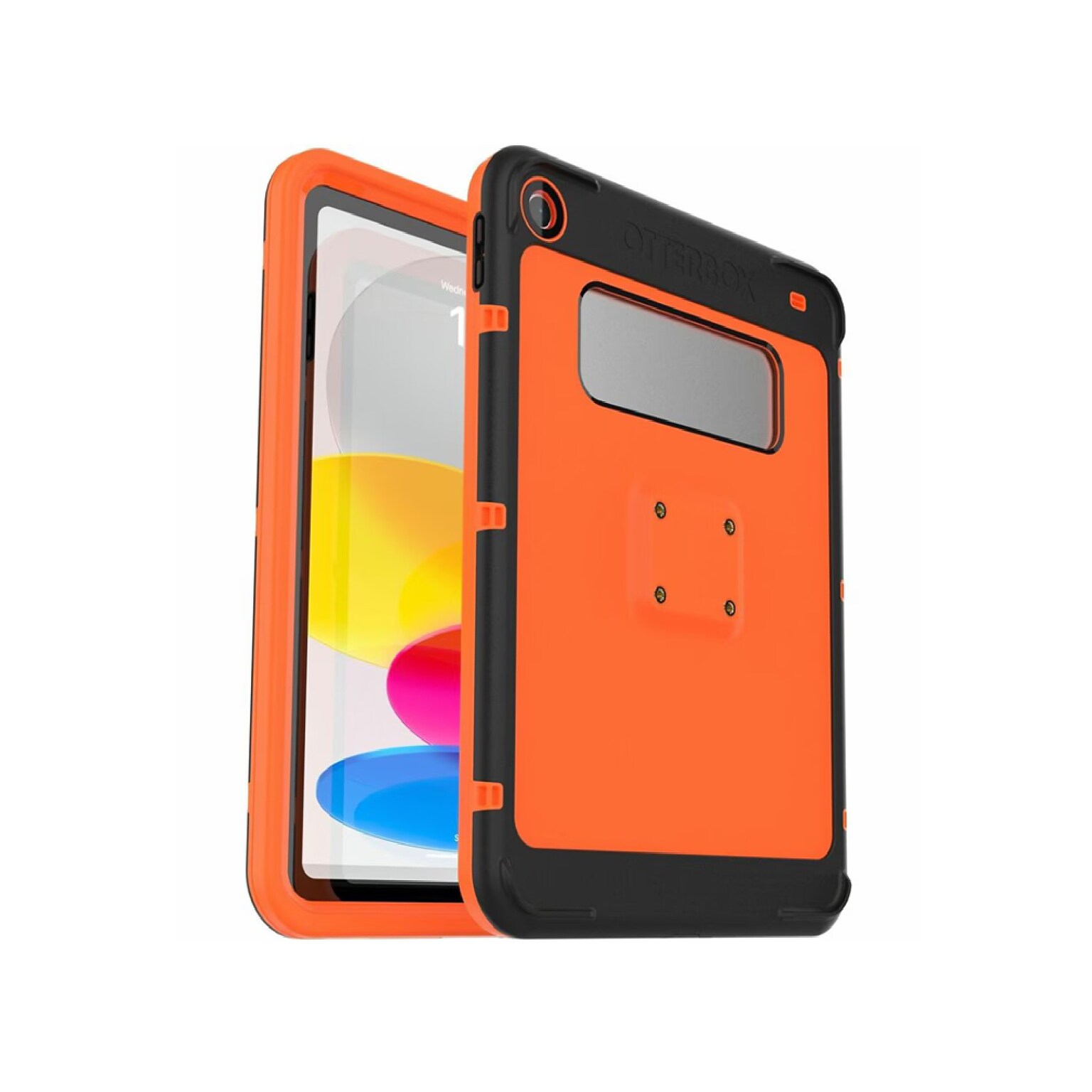 OtterBox Armor Polycarbonate & Synthetic Rubber 10.9 Tablet Case for iPad (10th Gen) & iPad (A16), Orange (77-98136)