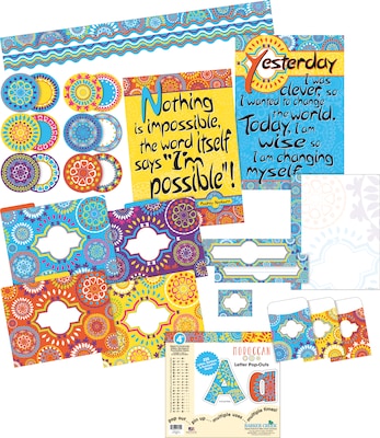 Barker Creek Moroccan Designer Classroom Set, 479 Pieces/Set (BC3566)
