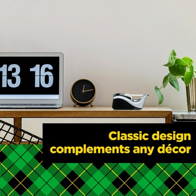 Scotch Desktop Dispenser, 1" Core, Black (C60-ST)