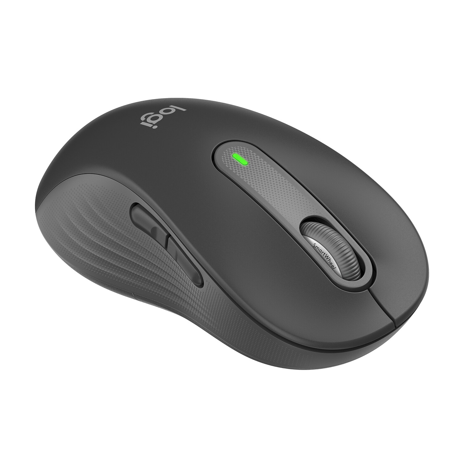 Logitech Signature M650 L Wireless Ergonomic Left Handed Optical Mouse, Graphite (910-006234)