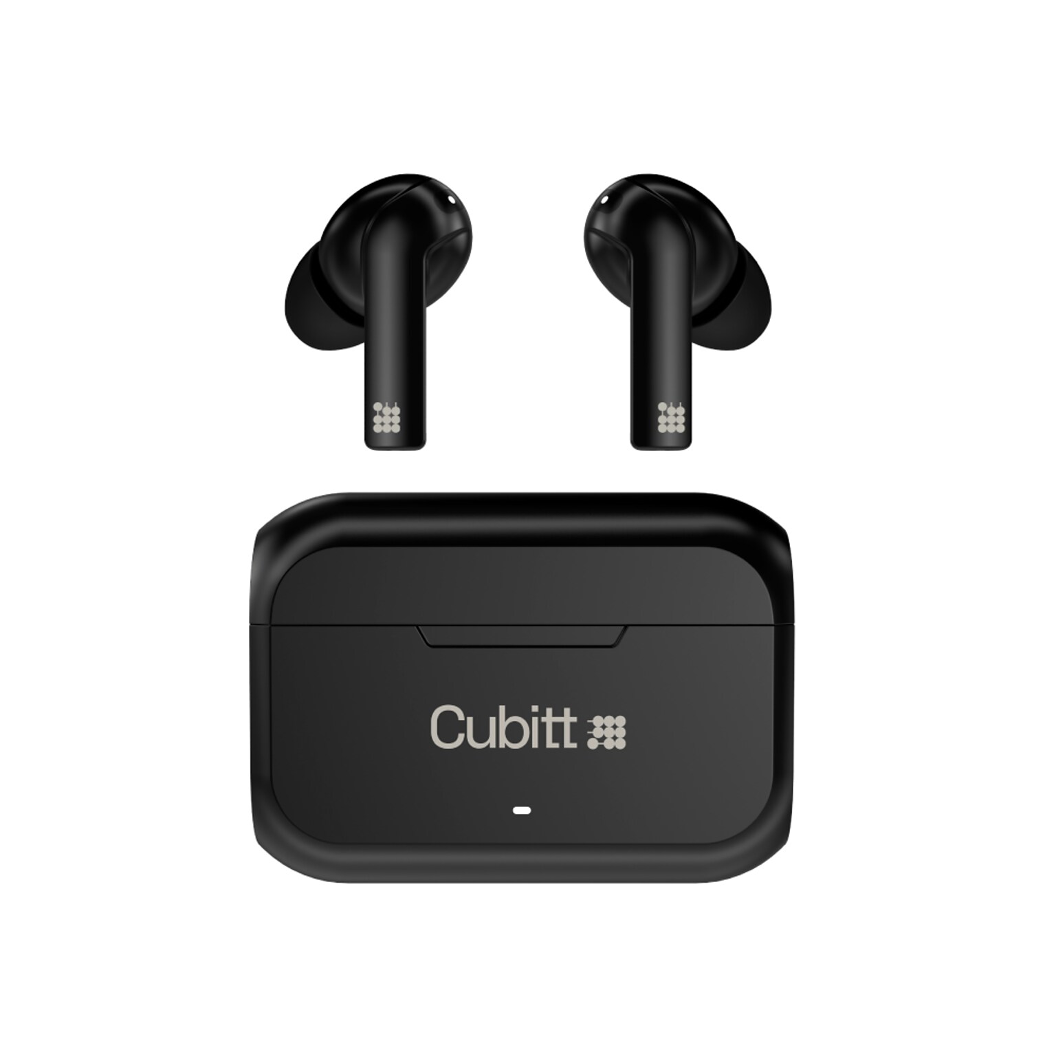 Cubitt Gen 2 Wireless Active Noise Canceling Earbuds, Bluetooth, Black (CTEG2-1)