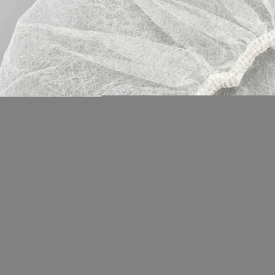 Global Industrial Polypropylene Bouffant Cap, 21, White, 100/Bag (708192A)