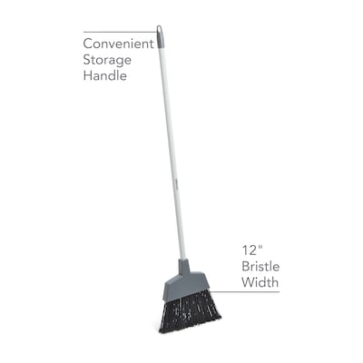 Coastwide Professional 12" Angled Broom, Gray