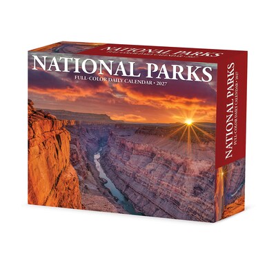 2027 Willow Creek National Parks 5.4 x 6.2 Day-to-Day Calendar (63644)