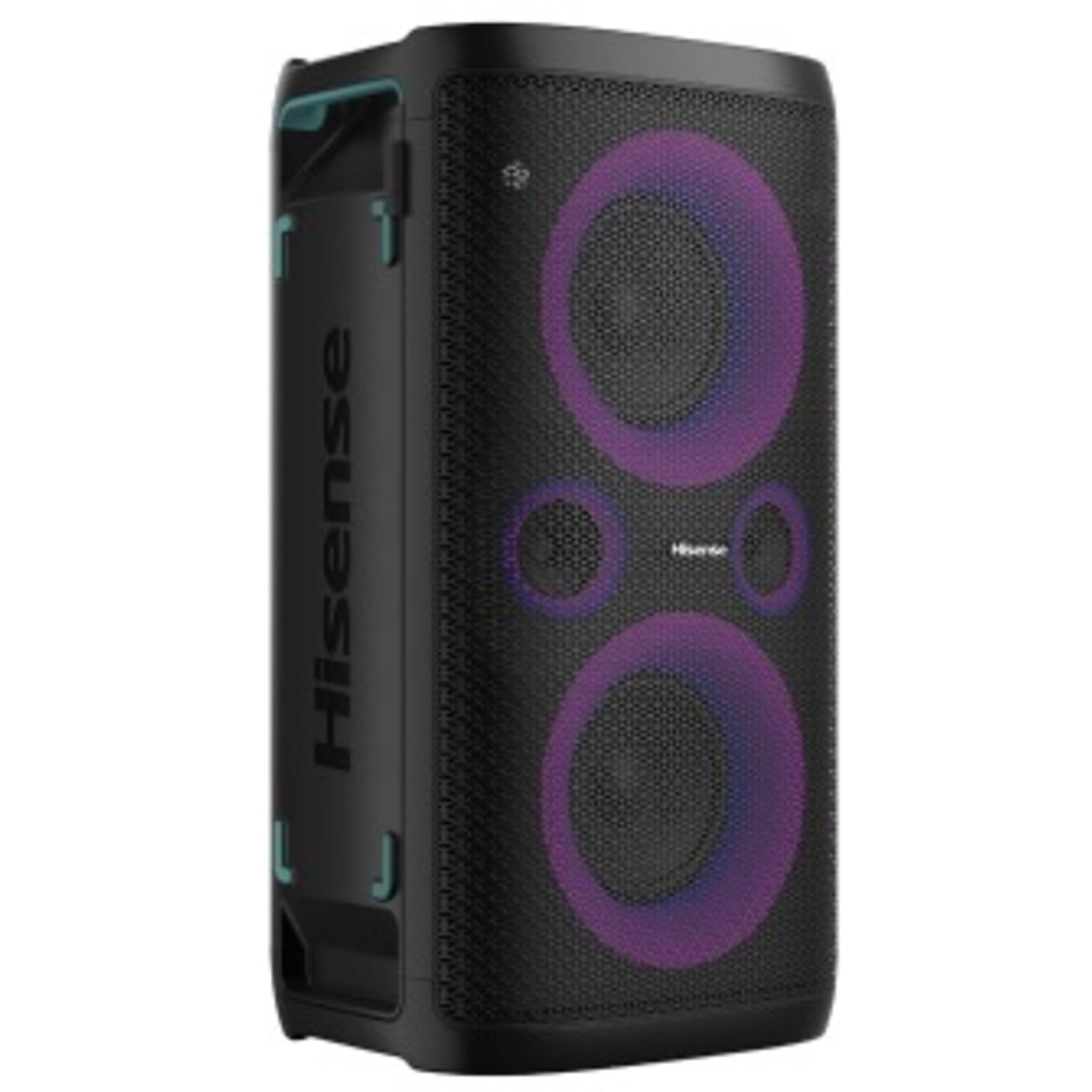 HIsense Party Rocker One 300W Portable Bluetooth Speaker, Black (HP100)
