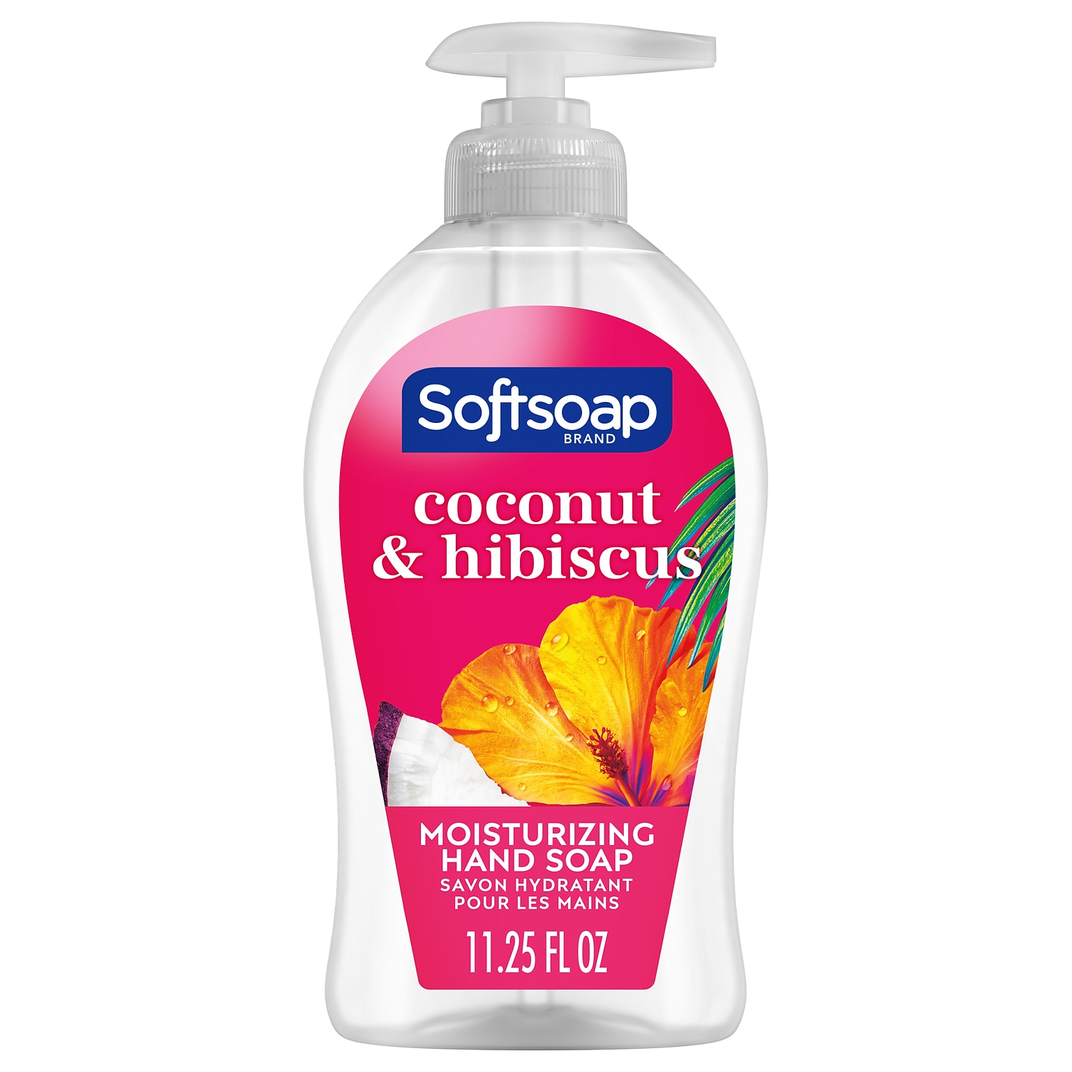 Softsoap Liquid Hand Soap, Coconut & Hibiscus, 11.25 Oz. (US07157A)