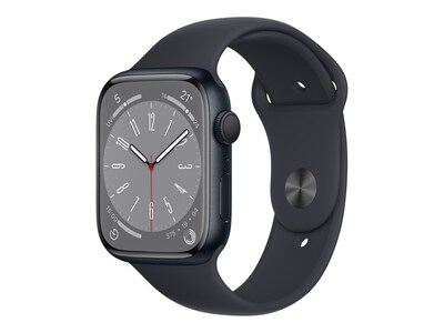 Apple Watch Series 8 (GPS) Bluetooth Smart, Black, 2 (MNUL3LL/A)