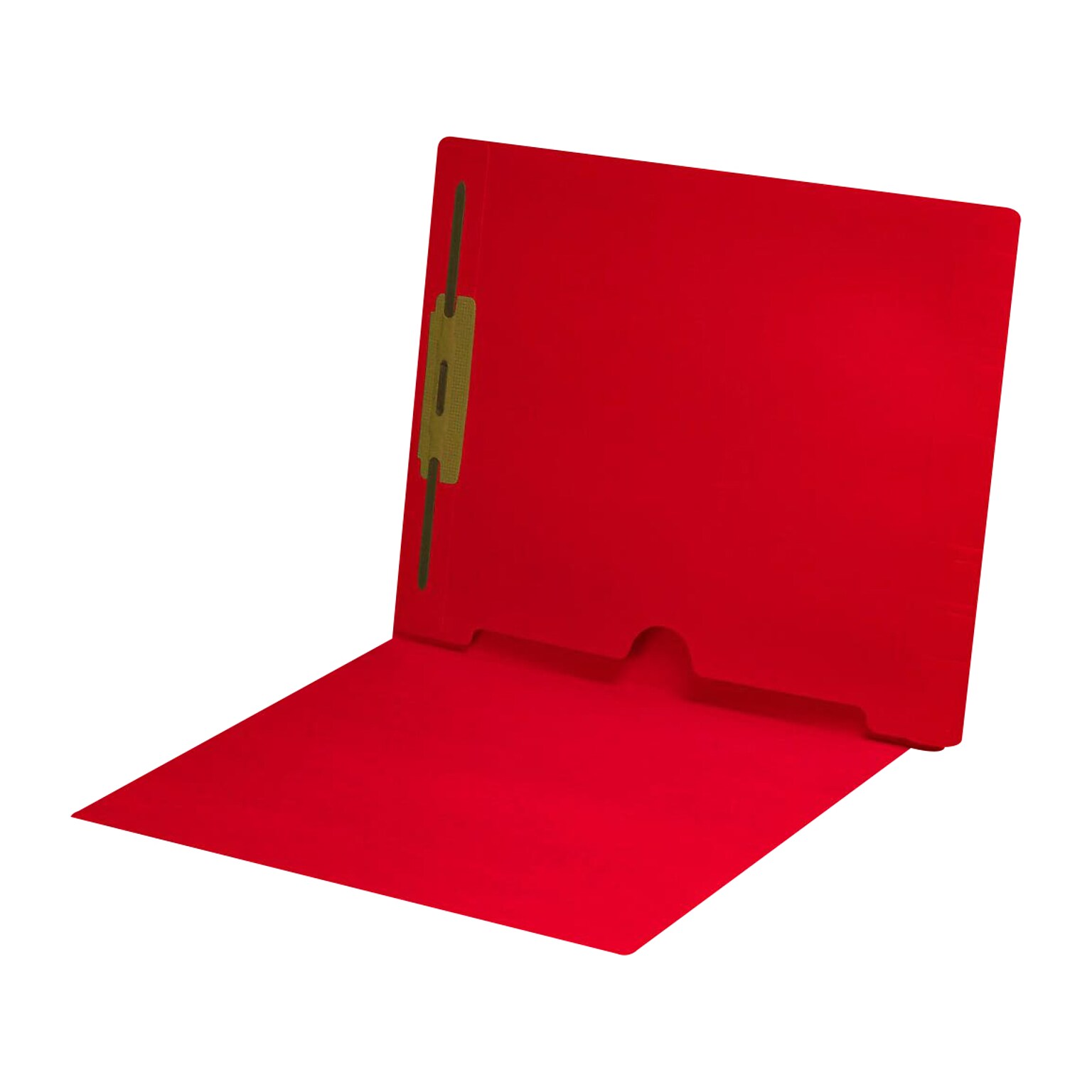 Medical Arts Press End Tab File Folder, Straight Cut, Letter-Size, Red, 50/Box (S-09018-RED)