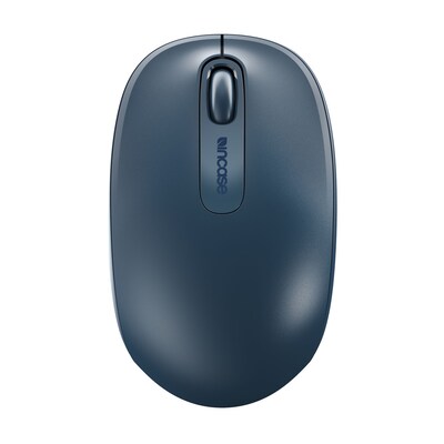 Incase Designed by Microsoft Wireless Mobile 1850 Ambidextrous Optical USB Mouse, Wool Blue (U7Z-00011)