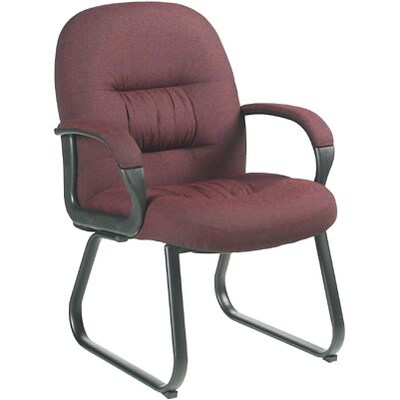 Global® 9389 Series Comfort Guest Chair; Burgundy