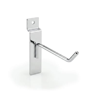 Azar 4 Metal Wire Slat Wall Hook, 50/Pack (700864-50PK)
